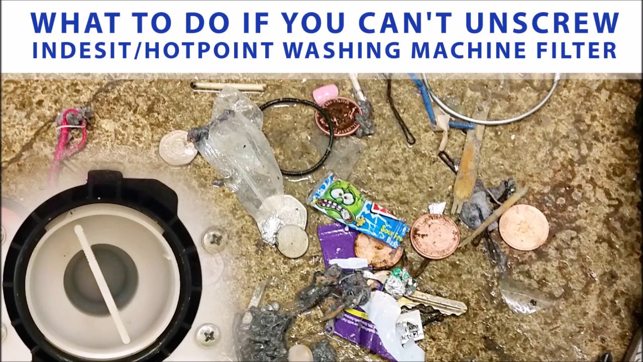 How To Unscrew Remove And Clean Stuck Washing Machine Pump