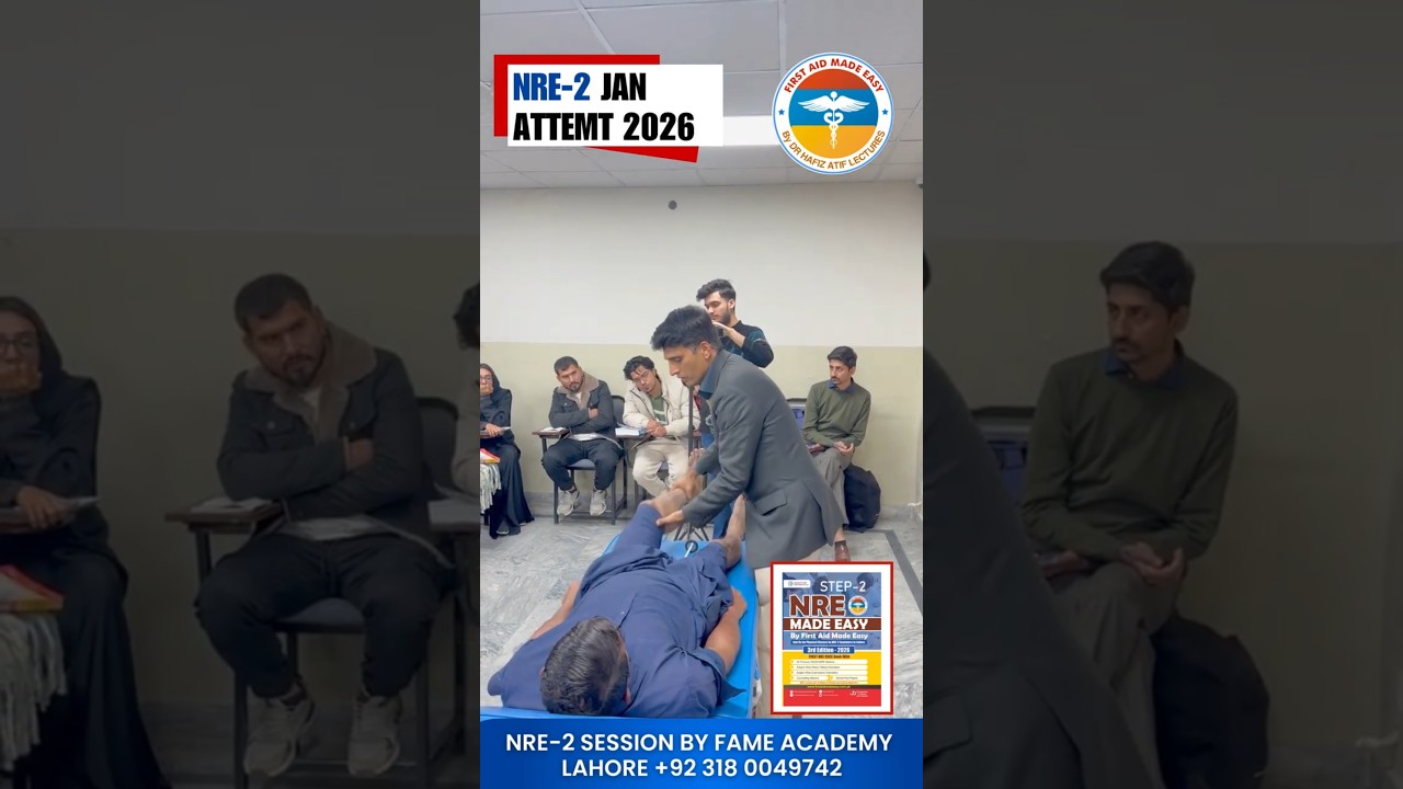 🚨 NRE-2 Session 2026 January Attempt by First Aid Made Easy Academy