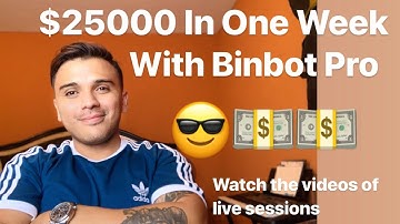 $25000 In One Week With Binbot Pro!