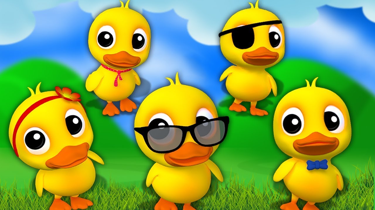 cinq petits canards | Five Little Ducks | Kids Baby Club Française ...