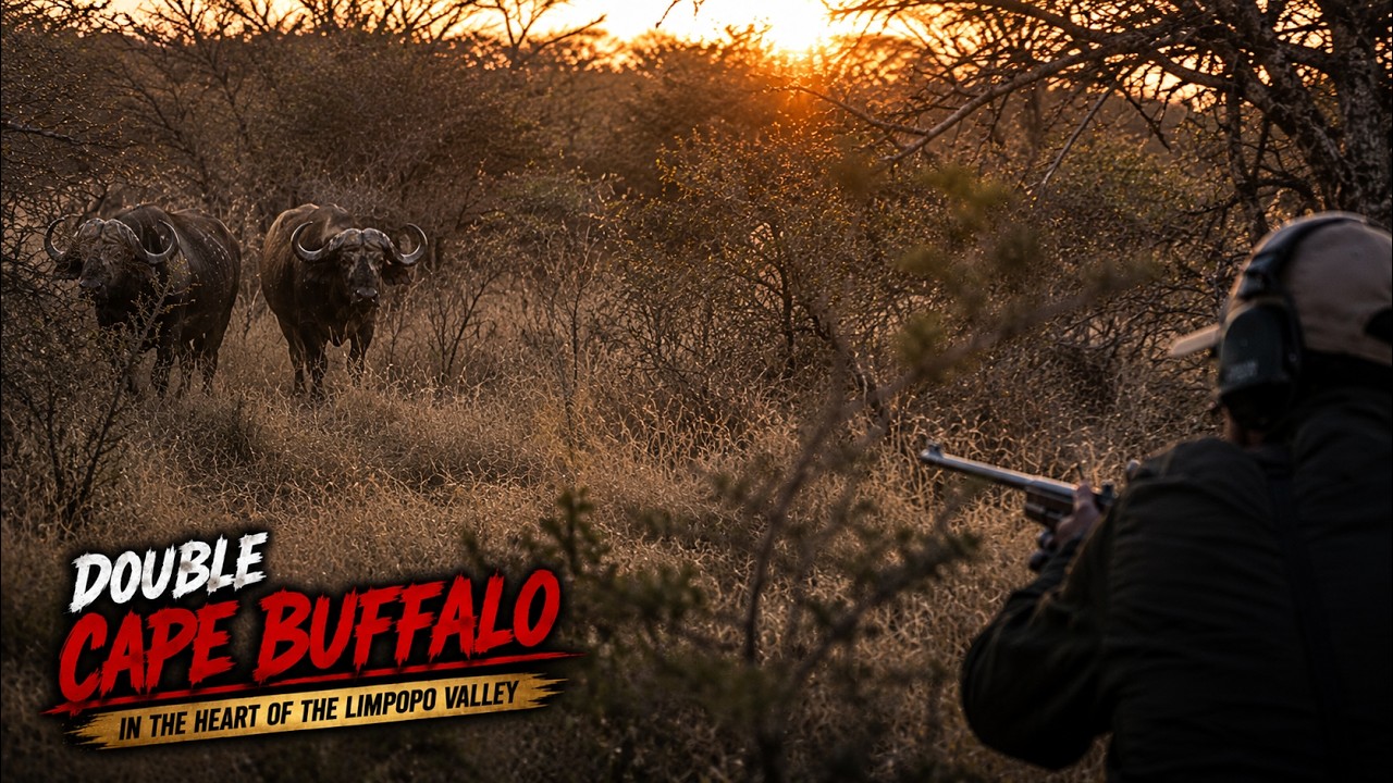 2 Cape Buffalo's & 1 Close Call