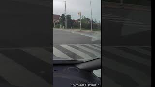 red light runner #shorts #brampton #redlight