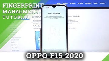 How to Add Fingerprint to OPPO F15 2020 – Set Up Screen Lock Method