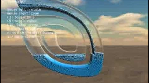 NVIDIA PhysX Particle Fluid Demo