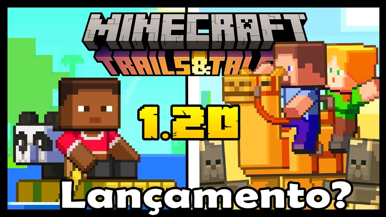 MINECRAFT 1.20 - VERSÃO FINAL DA ATUALIZAÇÃO DEVERÁ SER LANÇADA NO PRÓXIMO  MÊS! 