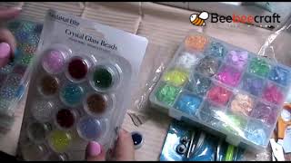 Бусины из магазина Beebeecraft /Beads from the Beebeecraft store