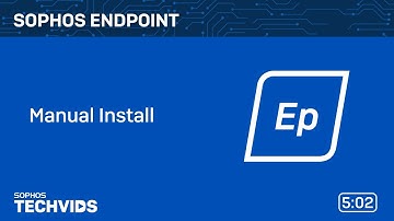 Sophos Endpoint: Manual Install