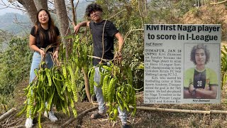 A day with First Naga to sign Indian Super League (ISL) | Kivi Zhimomi at S. Hetoyi Vill, Niuland