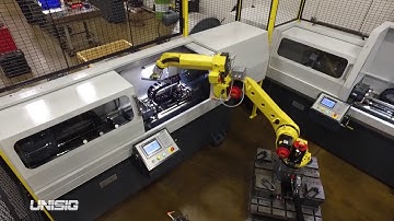 UNISIG UNE/UNR Automated Gundrilling & Reaming Barrel Cell (2-2) & Manually Operated Rifling Machine