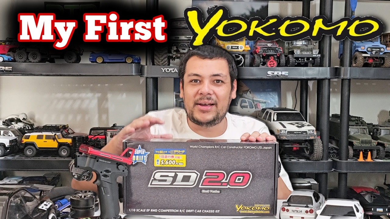 Yokomo SD 2.0 RC Drift Car kit Unbox and Assemble. - YouTube