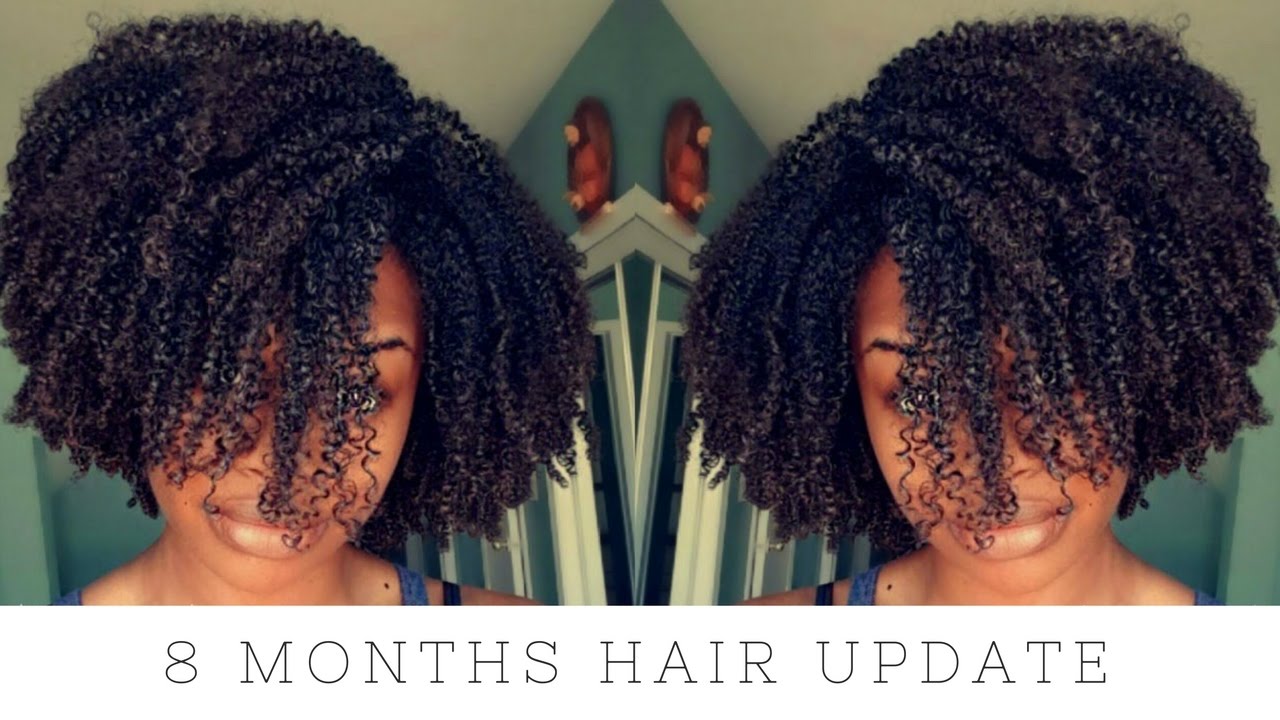 8 months natural hair journey