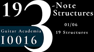 I0016 | 3-NOTE STRUCTURES 01/06, 19 Structures