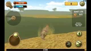 Wild Crocodile Simulator 3D on Nvidia Shield Tablet (Android) screenshot 3