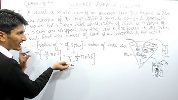 Class 10th SA2 Questions Surface Areas & Volume | Part 4 | NCERT/CBSE Board 2017