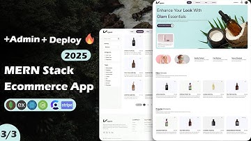 Build & Deploy Complete Ecommerce MERN Project - MERN Stack Ecommerce App Using React - Backend