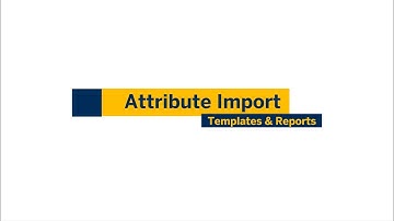 Tekla TekTalk - Attribute Import