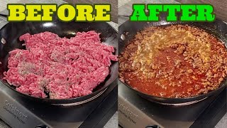 MAKE PERFECT TACO MEAT in under 10 MINUTES 🌮