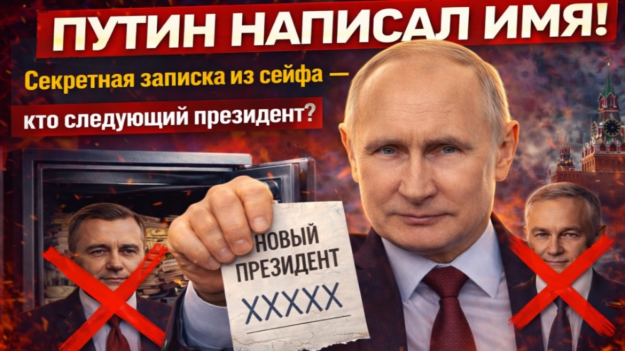 ПУТИН НАПИСАЛ ИМЯ! Секретная записка из сейфа — кто следующий президент? ТАКОГО НИКТО НЕ ОЖИДАЛ