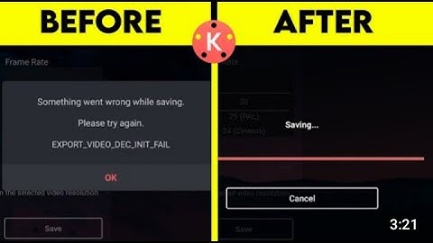 Kinemaster export problem || Kine master sa video export nahi ho raha hai.Solve kine master problem