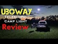 Uboway Telescopic Camp Light Review ((update, product in link has changed by the company))