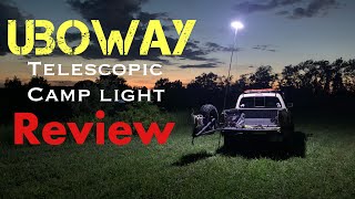 Uboway Telescopic Camp Light Review ((update, product in link has changed by the company))