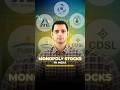 Top 5 Monopoly Stocks in India 2025 | Monopoly Stocks for Long Term #shorts