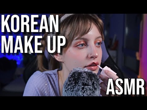 ASMR Doing korean make up style💕