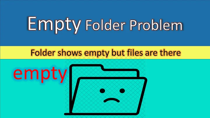 How to fix Folder Shows Empty but Files Are There in windows 10