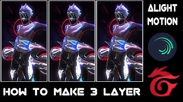 How To Make 3 Layer Video Editor Aligth Motion 3 Layer Video Editing Tutorial ||Create 3 Layer Video
