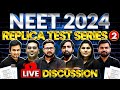 Complete subject mock test 2 for neet 2024  neet replica test series  live mock analysis