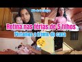 Mãe de 5 ROTINA DA MANHÃ || PINTAMOS a frente da casa.