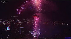FIREWORKS:  New Year's at the Space Needle
