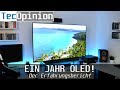 Ein Jahr OLED-TV! - Der Erfahrungsbericht! | LG C8 4K-OLED-TV | TecOpinion | 4K