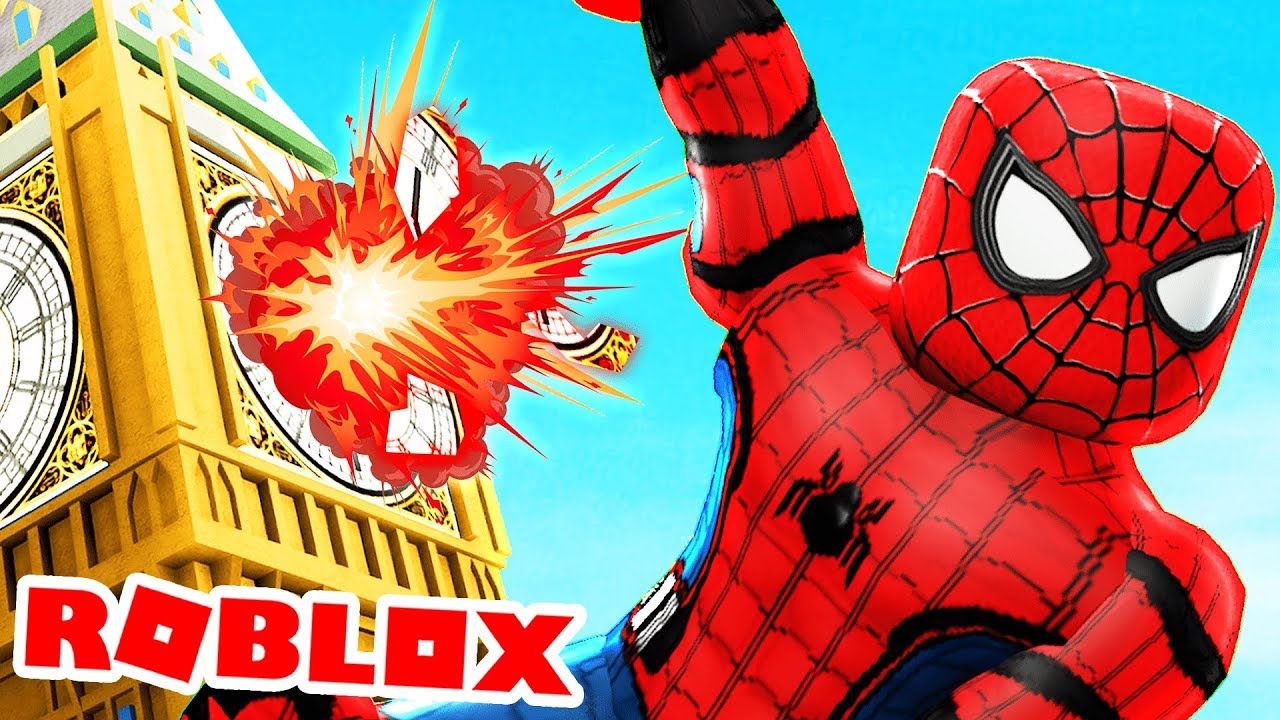 Spiderman Far From Home In Roblox Youtube