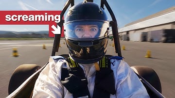 0-100 in less than a second. And I