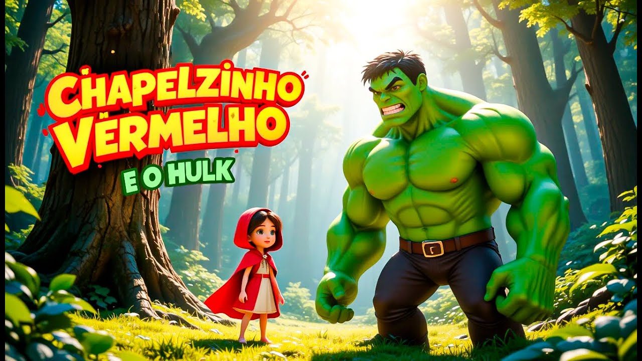 Chapeuzinho Vermelho e o Hulk | O Resgate na Floresta | História Infantil
