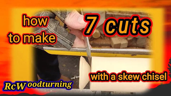wood turning - 7 cuts of a skew