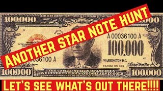Famous Hunting For Star Notes and Special Serial Number's Wealth
