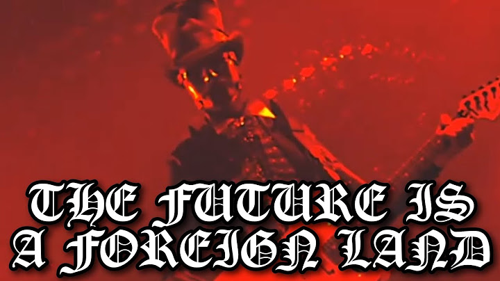 Ghost - The Future Is A Foreign Land (Live) Music Video