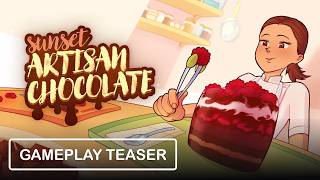 Sunset Artisan Chocolate - Cozy Chocolate Shop - Gameplay Teaser (Steam) screenshot 5
