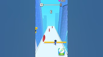 Roof Rails Android Gameplay Level 043 #shorts #gaming #RoofRails