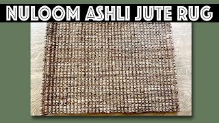 nuLOOM Ashli Handwoven Jute Rug Review