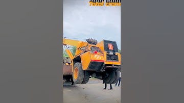 🔝 TOTAL CRANE HEVI WORK TIME @CHAKAN M I D C 🪝#viral #operator #video #crane #mobilecrane