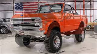 1972 Chevy Blazer orange