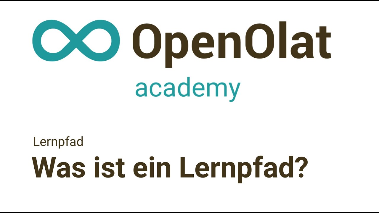 Was ist ein Lernpfad? (Lernpfad, OpenOlat Academy Advanced II-4)