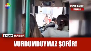 Şoför, yolcuları otobüse kilitledi!
