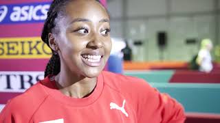 Sarah Atcho | Doha 2019 | Séries 200 m