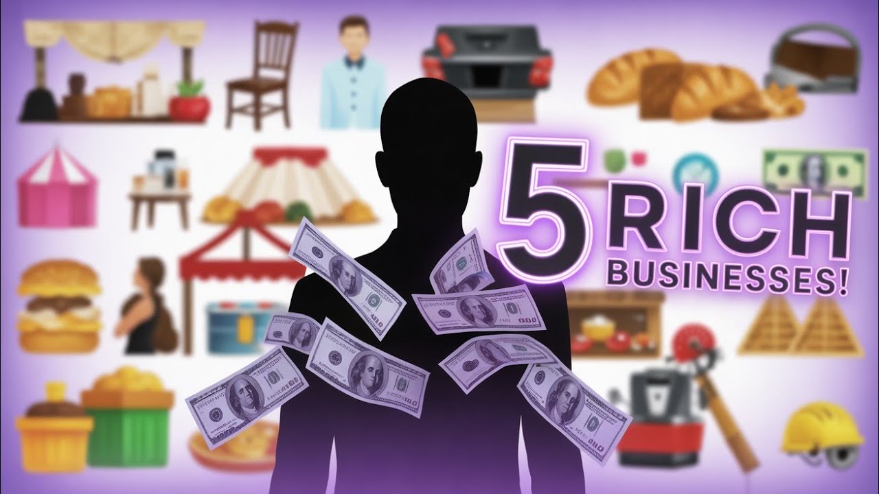 “5 Businesses That Make You Rich Instantly - YouTube