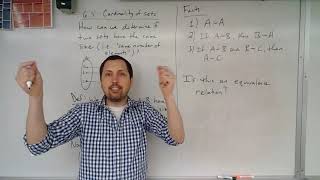 Section 6.5 (part 1) - Introduction to cardinality
