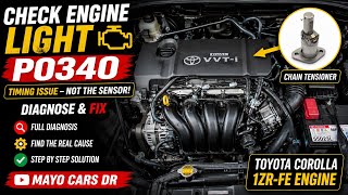 Check Engine Light P0340 | Diagnose & Fix Camshaft Position Sensor Code